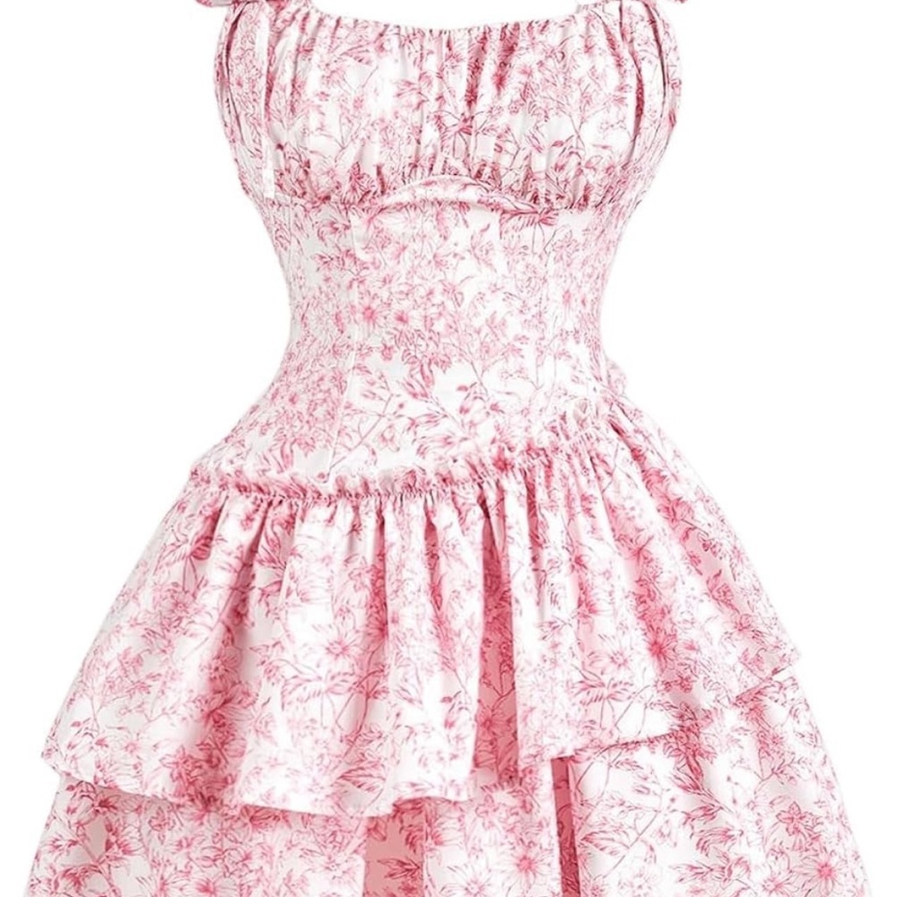 Floral Pink Sundress